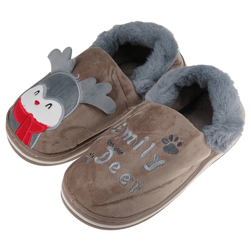 دمپایی حوله ای زنانه مدل آهو کد GHV10