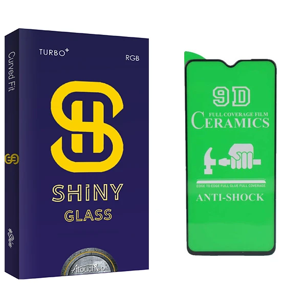 محافظ صفحه نمایش سرامیکی آتوچبو مدل Shiny Glass مناسب برای گوشی موبایل شیائومی Redmi Note 8 Pro