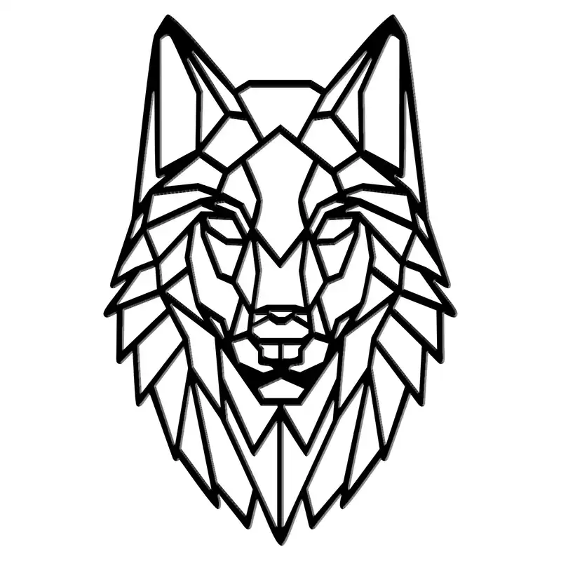 استیکر باروچین مدل گرگ کد ws-26