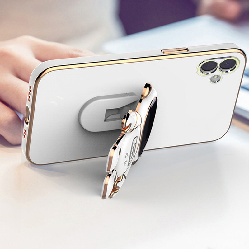 کاور اسپارتان مدل Astronaut Strap مناسب برای گوشی موبایل سامسونگ Galaxy A06 به همراه بندآویز