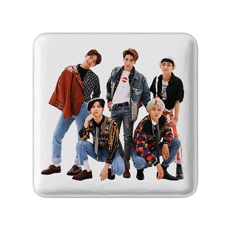 مگنت خندالو طرح گروه شاینی Shinee  مدل مربعی کد 21368