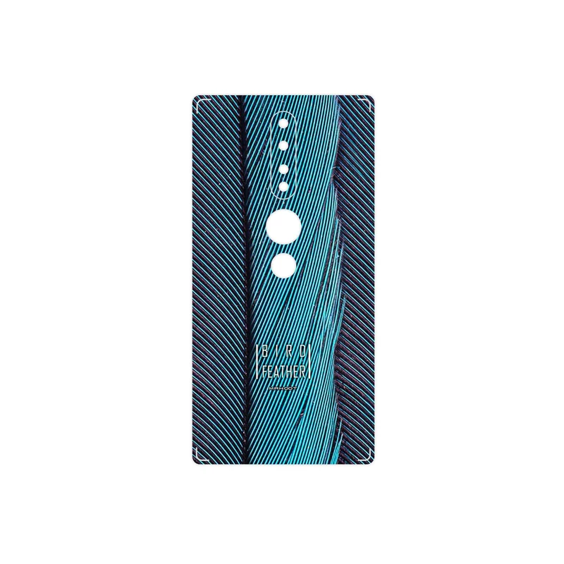 برچسب پوششی ماهوت مدل Turquoise feathers مناسب برای گوشی موبایل لنوو Phab2 Pro