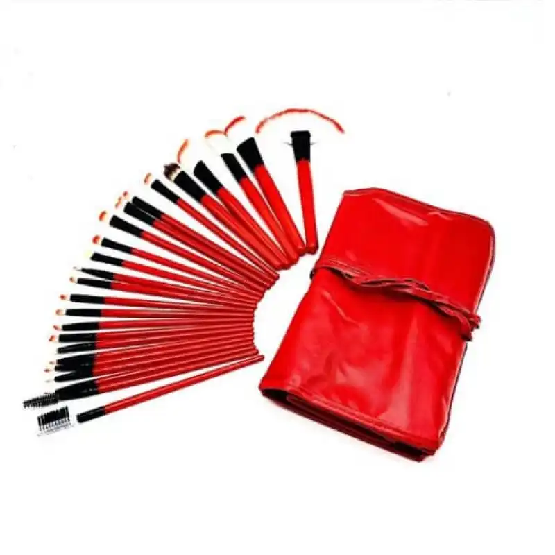 ست برس آرایشی مدل 02 مجموعه 24 عددی