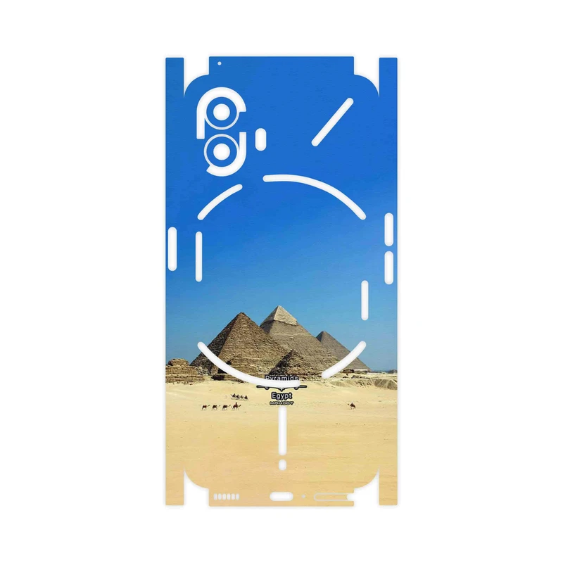 برچسب پوششی ماهوت مدل Pyramids of Egypt-FullSkin مناسب برای گوشی موبایل ناتینگ Phone 2
