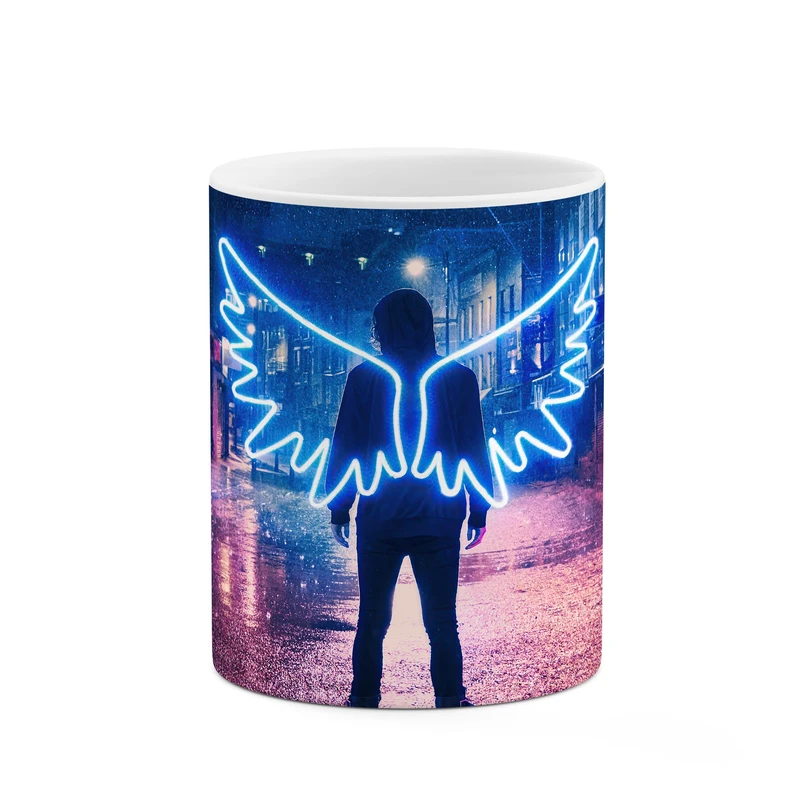 ماگ کاکتی طرح پسر فرشته کد mgp11153