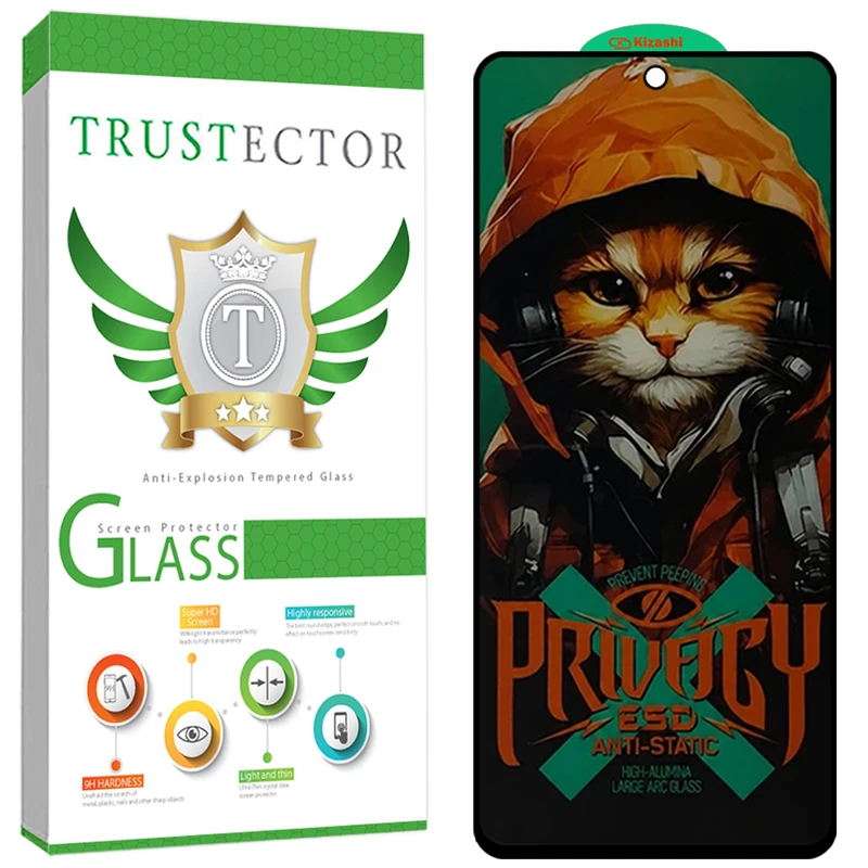 محافظ صفحه نمایش تراستکتور مدل CATPRVT مناسب برای گوشی موبایل شیائومی Poco X3 GT