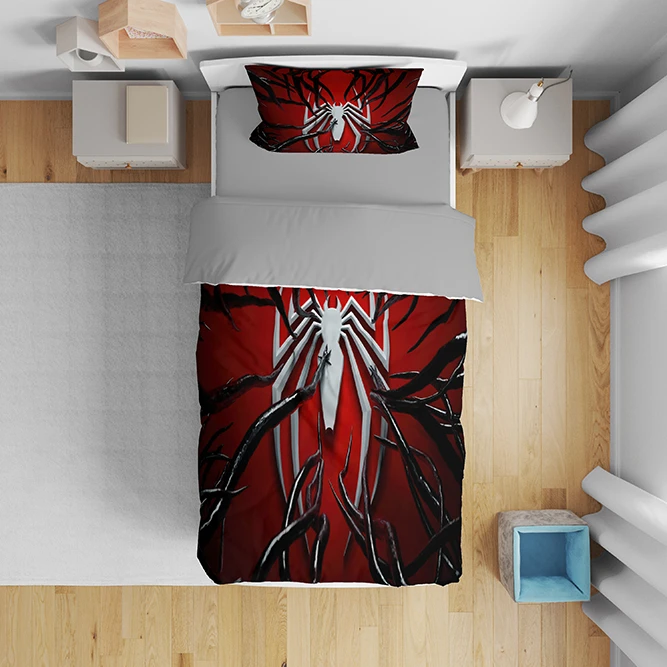 سرویس روتختی مدل عنکبوت 5162 تک نفره 5 تکه