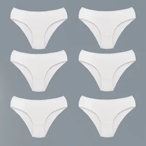 شورت زنانه ماییلدا مدل 4830 رنگ سفید بسته شش عددی