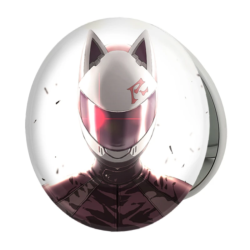 آینه جیبی خندالو طرح سلتی انیمه دورارارا مدل تاشو کد 32169