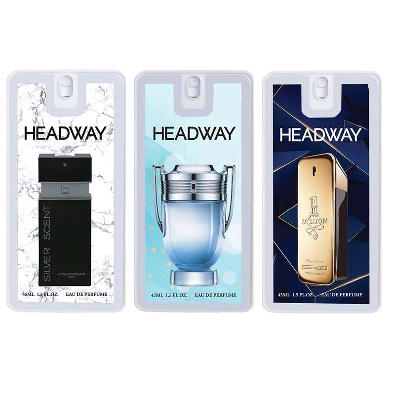 عطر جیبی مردانه هدوی مدل سیلورسنت و اینوکتوس و وان میلیون حجم 45 میلی لیتر مجموعه 3 عددی عطر جیبی مردانه هدوی مدل سیلورسنت و اینوکتوس و وان میلیون حجم 45 میلی لیتر مجموعه 3 عددی