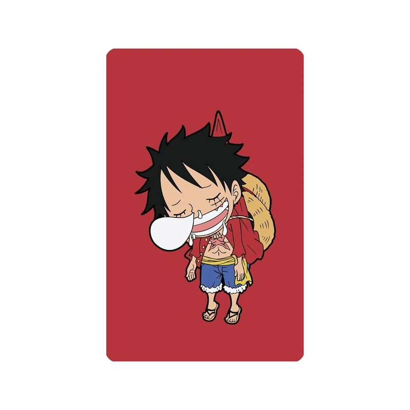 استیکر کارت مدل انیمه طرح وان پیس مانکی دی لوفی one piece Monkey D Luffy کد 6388