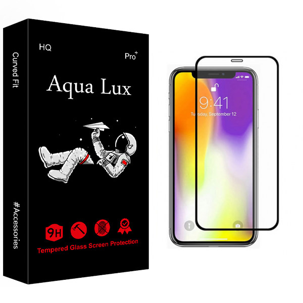 محافظ صفحه نمایش سرامیکی آکوا لاکس مدل +Pro مناسب برای گوشی موبایل اپل iPhone 12