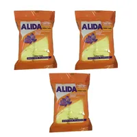 پشمک زعفرانی حاج عین الله - 300 گرم بسته 3 عددی