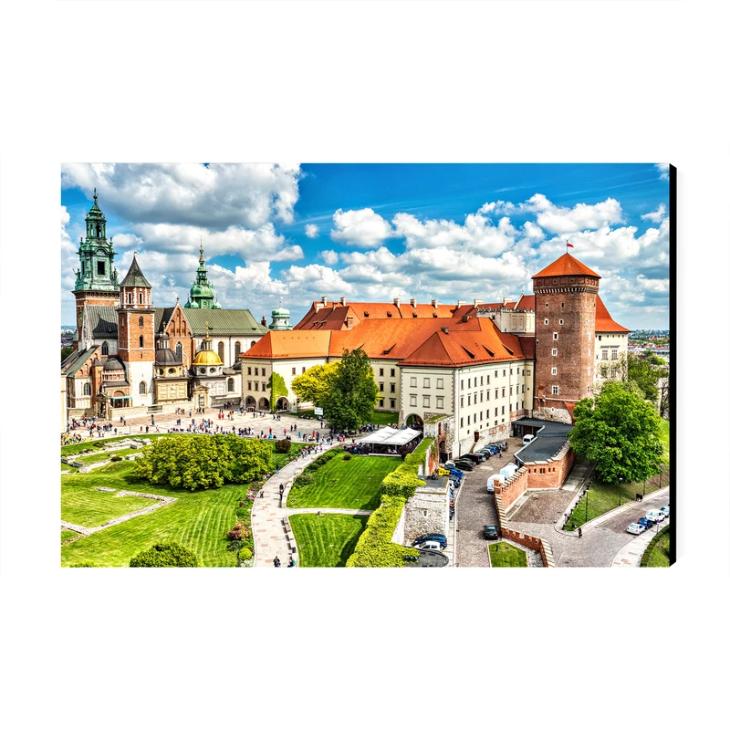 تابلو شاسی عرش طرح گردشگری لهستان مدل قلعه واول کد As5962