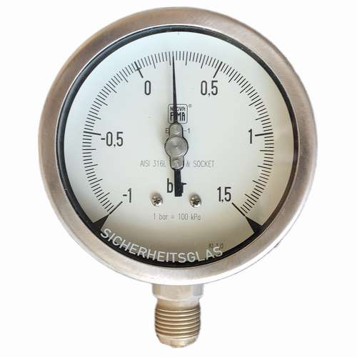 گیج فشار نووا فیما مدل 1.5bar-10cm