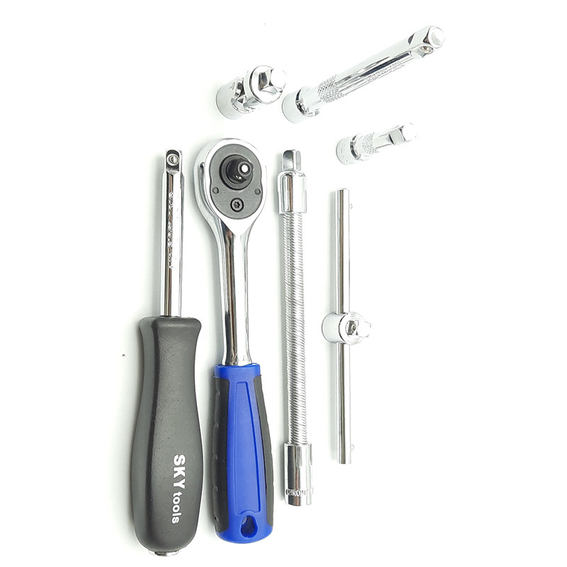 مجموعه 53 عددی آچار و سری بکس اس کای مدل D69