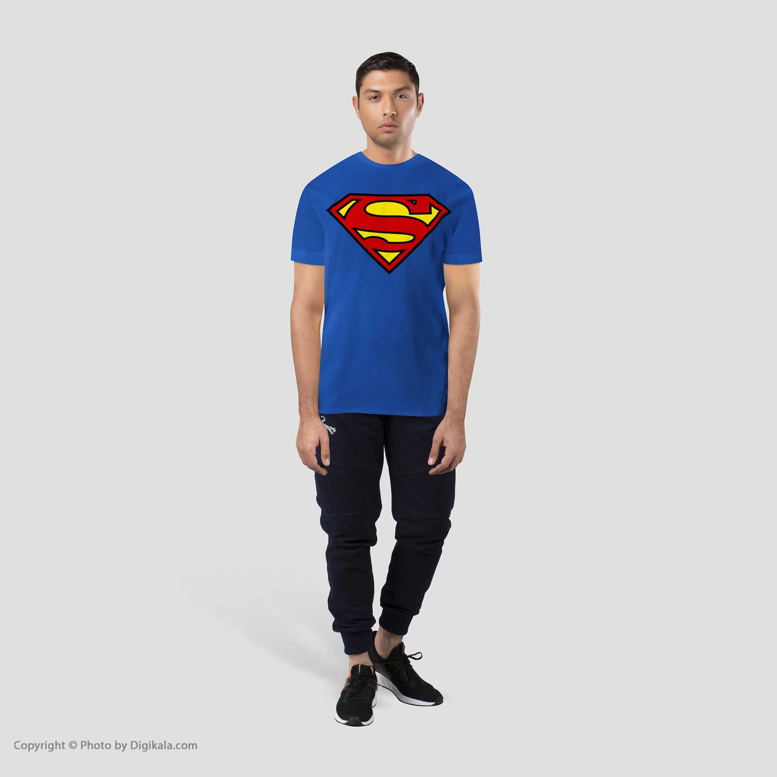 تیشرت آستین کوتاه مردانه طرح سوپرمن -  - 2