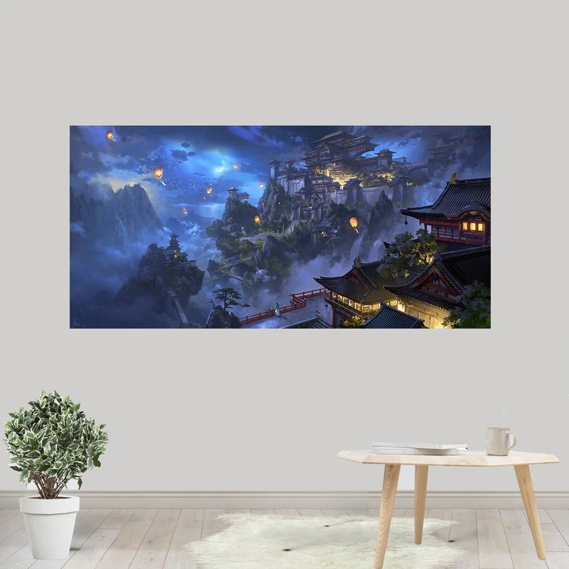 پوستر پارچه ای مدل انیمه کد 136