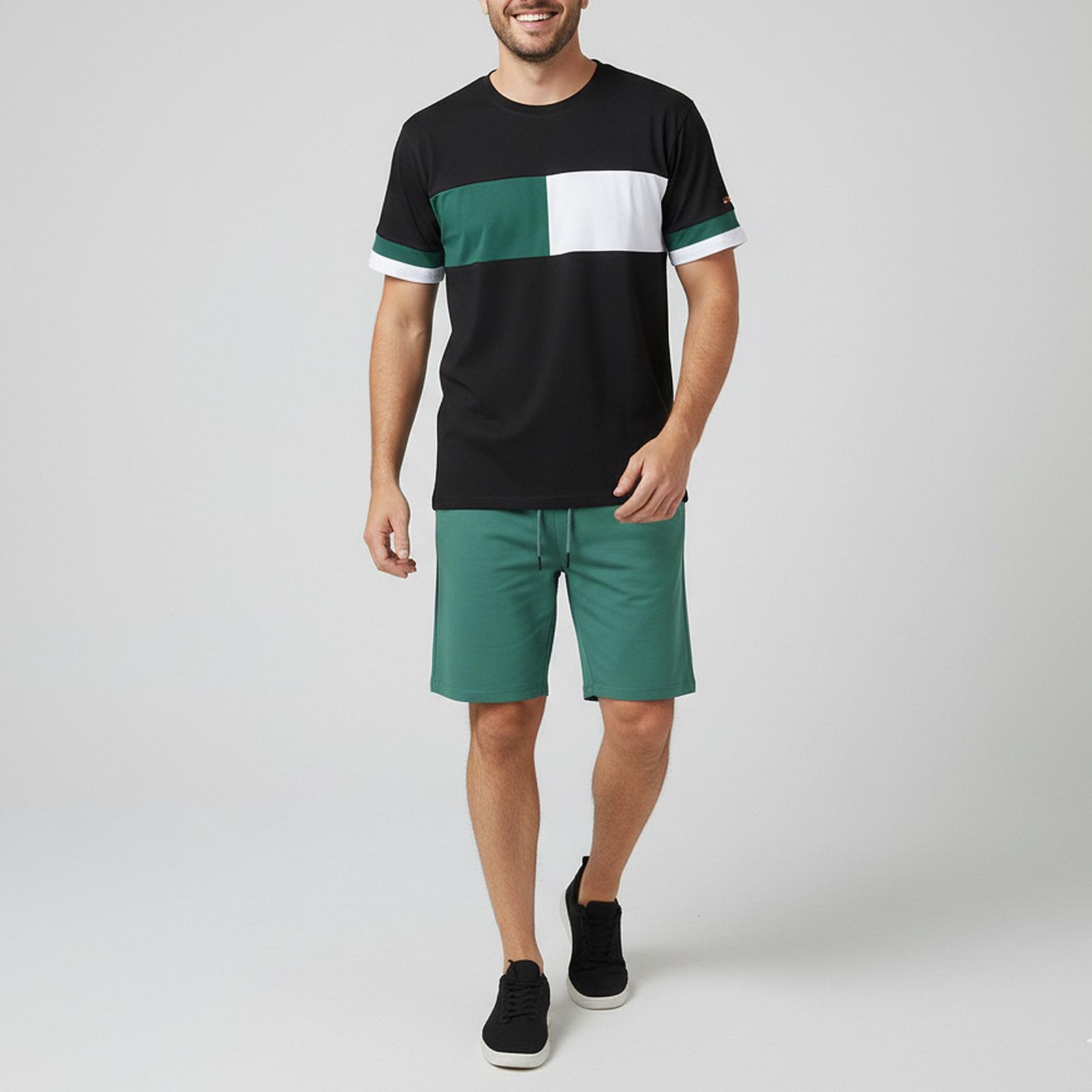 ست تی شرت و شلوارک مردانه مادر مدل رابرت -  - 2