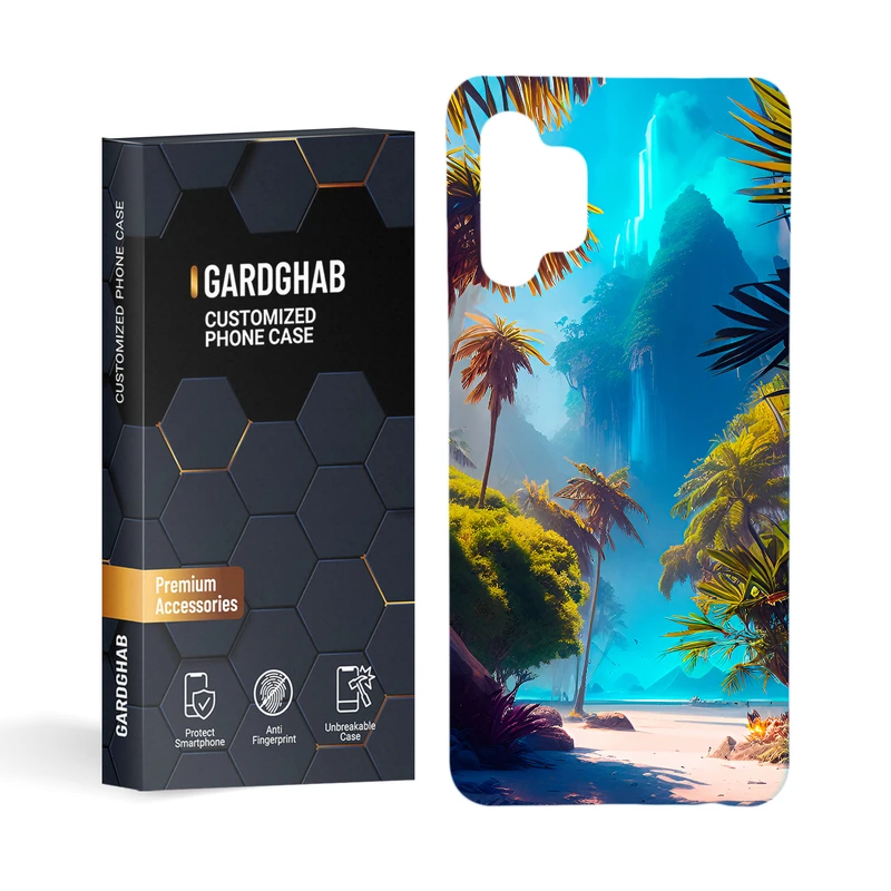 کاور گارد قاب مدل ساده مناسب برای گوشی موبایل سامسونگ Galaxy A32 4g