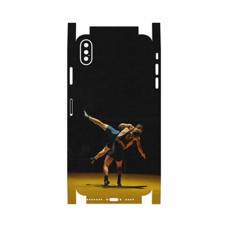 برچسب پوششی ماهوت مدل Wrestling-FullSkin مناسب برای گوشی موبایل اپل iPhone XS Max