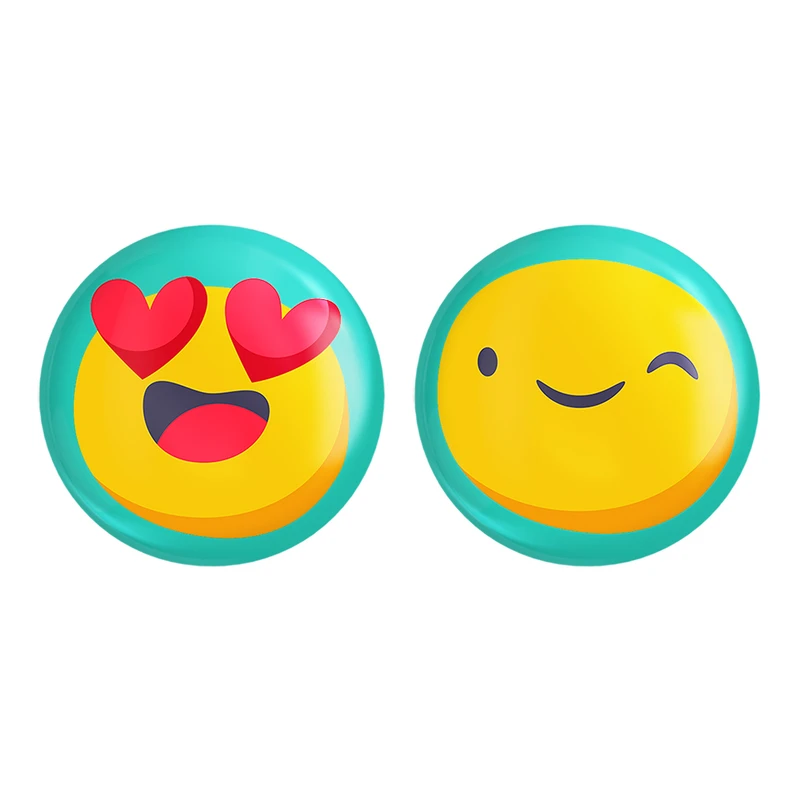 مگنت خندالو طرح ایموجی کد 30143007 مجموعه 2 عددی