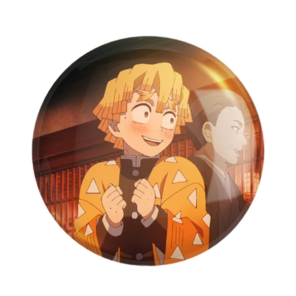 پیکسل خندالو مدل زنیتسو انیمه شیطان کش کد 12794