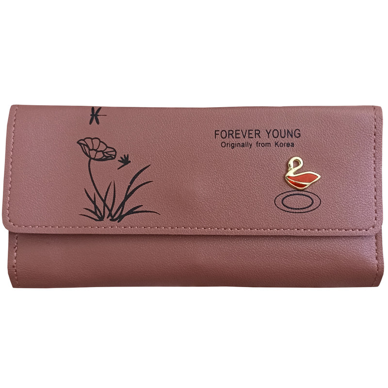 کیف پول زنانه مدل قو