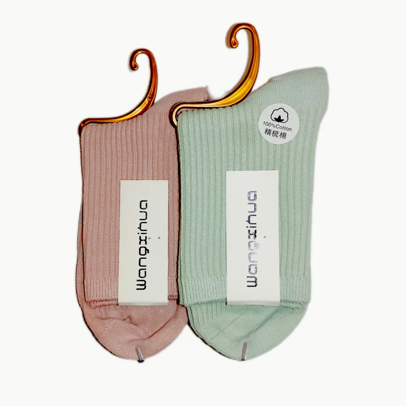 جوراب ساق بلند ونکیونا مدل نخی کبریتی بسته 2 عددی