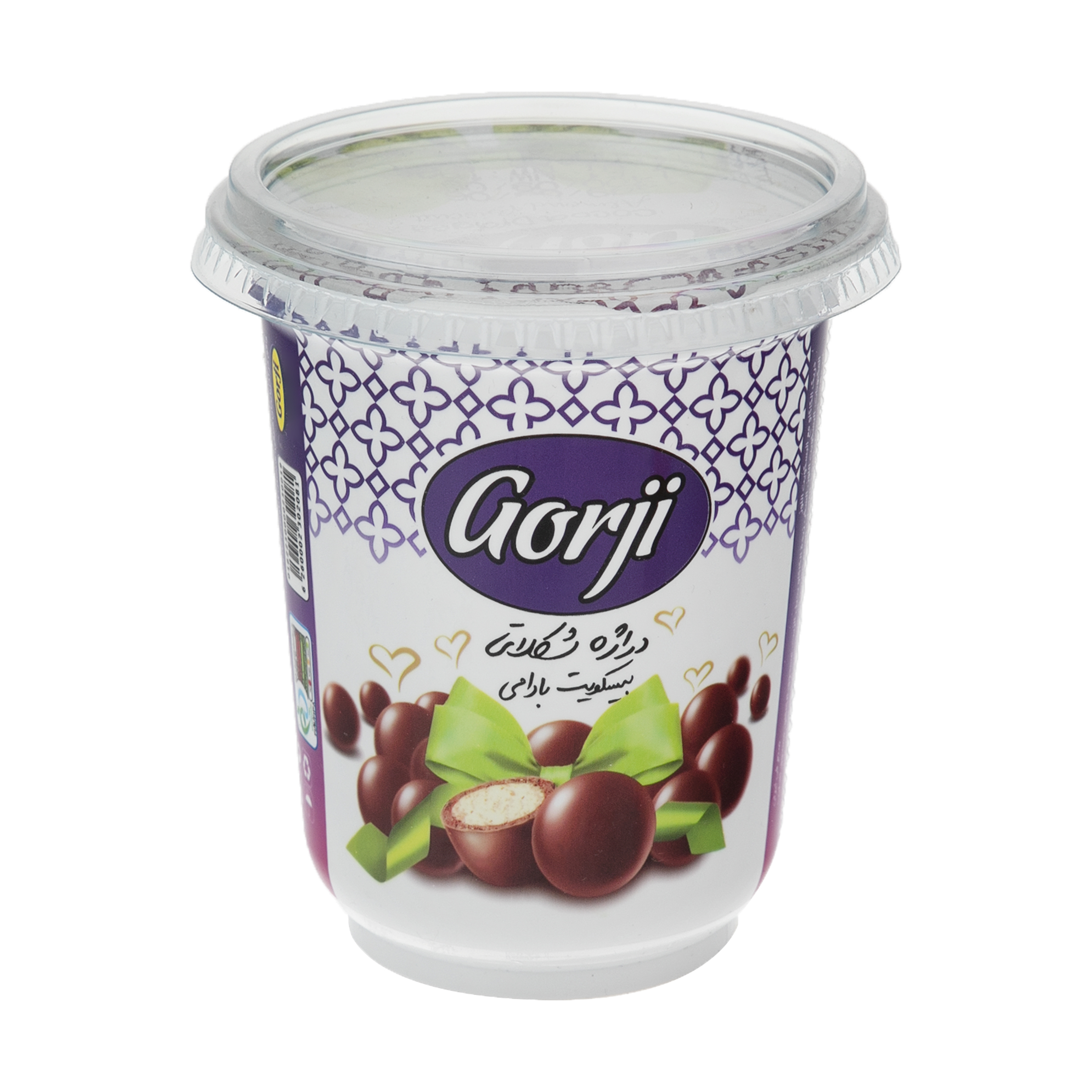 دراژه شکلاتی با بیسکویت بادامی گرجی - 120 گرم