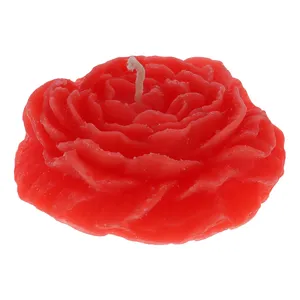 شمع دست ساز مدل گل آلاله