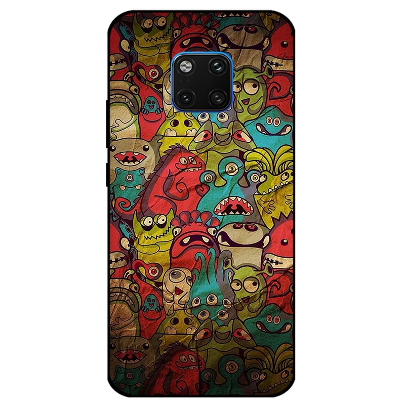 کاور مگافون طرح هیولا مدل 0101 مناسب برای گوشی موبایل هوآوی Mate 20 Pro 