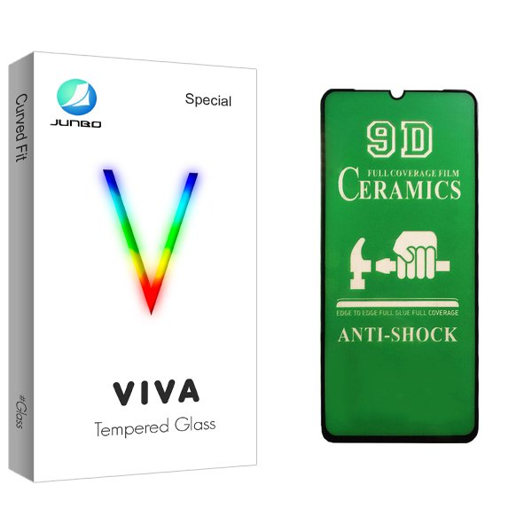 محافظ صفحه نمایش سرامیکی جانبو مدل Viva Anti Shock مناسب برای گوشی موبایل شیائومی Redmi Note 10 Lite