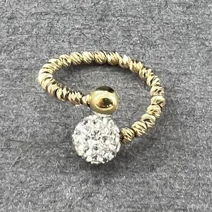انگشتر طلا 18 عیار زنانه دوست خوب مدل dk365 