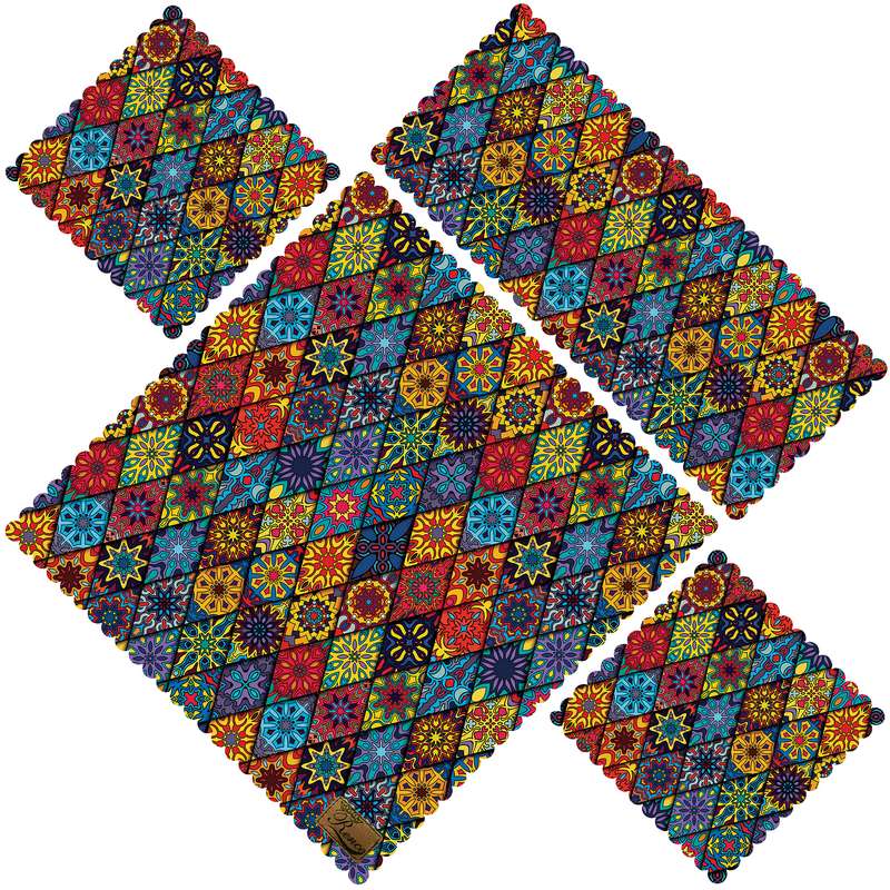 ست رومیزی 4 تکه رنس مدل SS31-42079