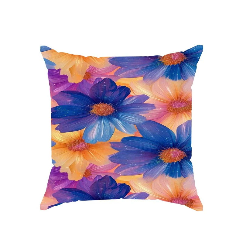 کوسن پاد آفرین مدل فانتزی رنگی طرح گل کد 2199