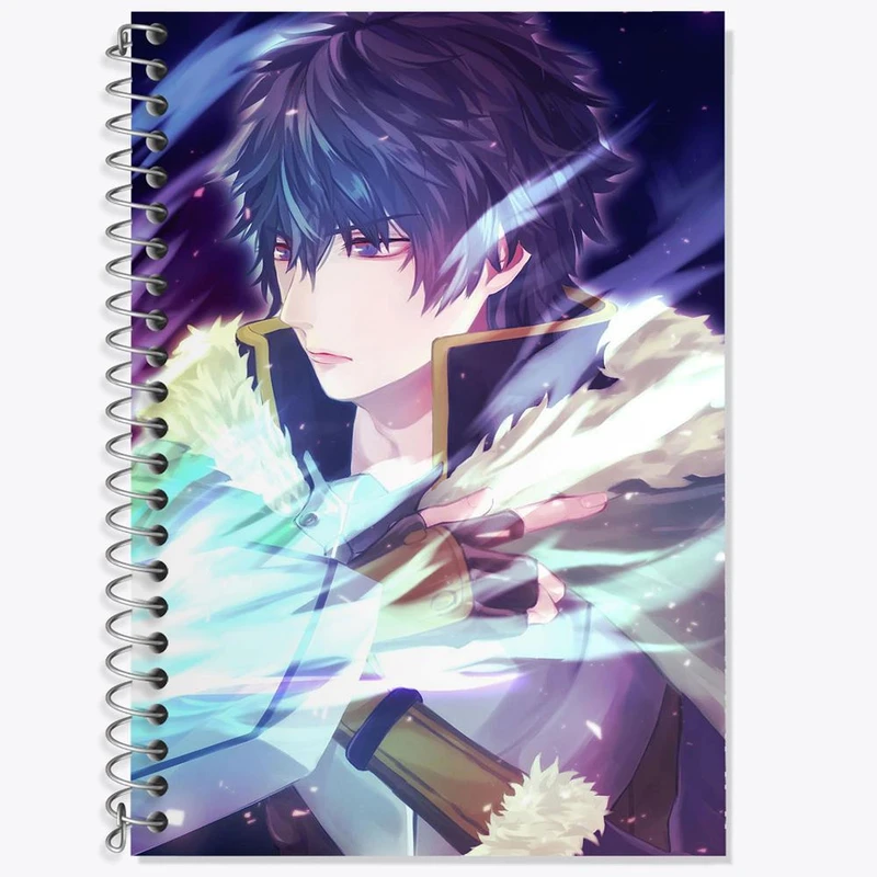 دفتر لغت 50 برگ خندالو مدل نائوفومی انیمه ظهور قهرمان سپر کد 15969