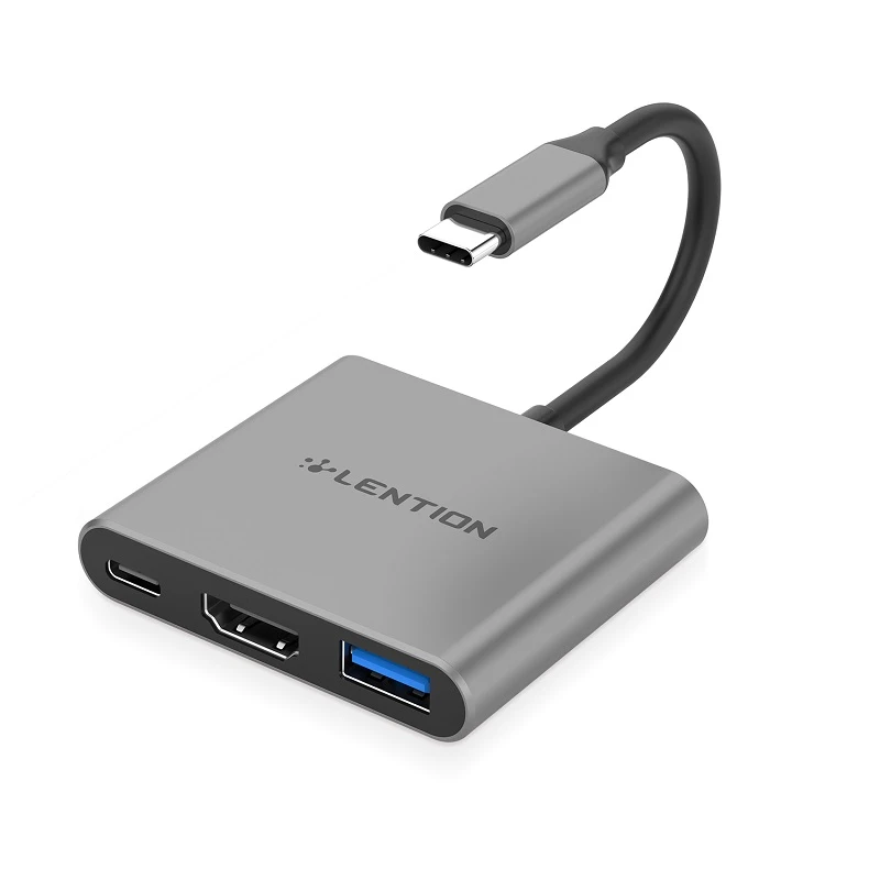 هاب 3 پورت USB-C لنشن مدل C14