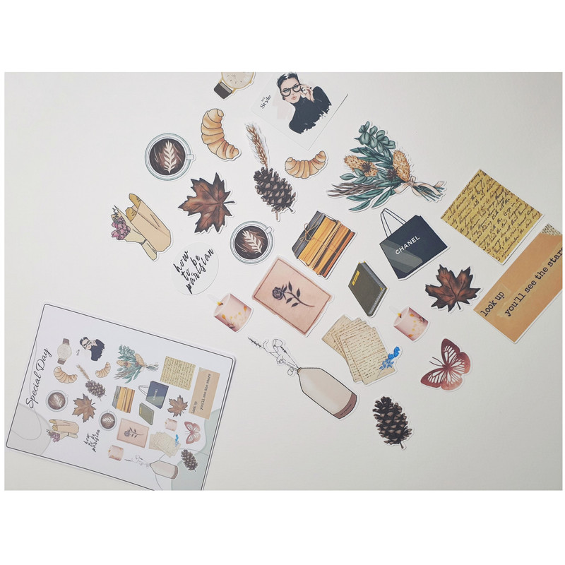 کارت پستال مدل روز ویژه اسکراپ بوک