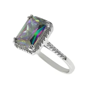 انگشتر نقره زنانه مدل dl2526