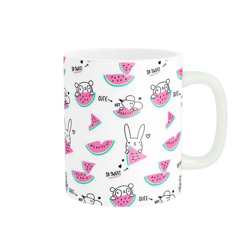 ماگ پاد آفرین طرح کارتونی کد 5618