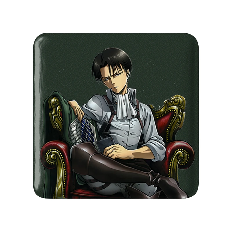 مگنت خندالو طرح لیوای آکرمن انیمه اتک آن تایتان کد 11051