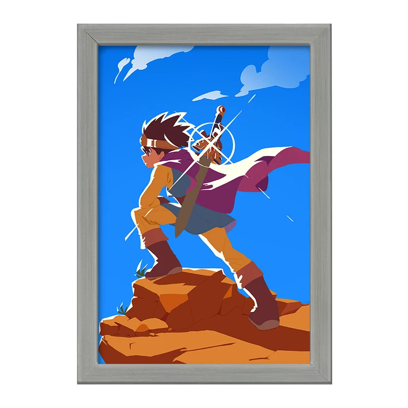 تابلو خندالو طرح بازی دراگون کوئست (Dragon Quest) کد 35277