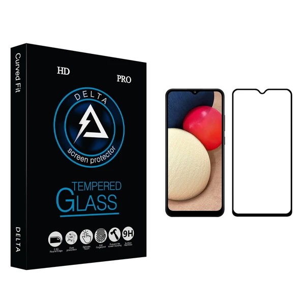 محافظ صفحه نمایش دلتا مدل HD مناسب برای گوشی موبایل سامسونگ Galaxy A02s