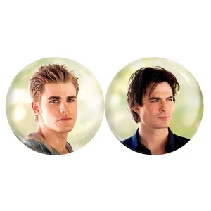 مگنت خندالو مدل دیمون و استفان خاطرات یک خون آشام The Vampire Diaries کد A208 مجموعه 2 عددی
