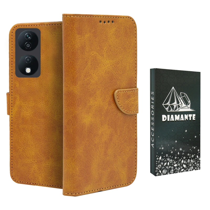 کیف کلاسوری دیامانته مدل Nezhad Bk مناسب برای گوشی موبایل آنر X7B