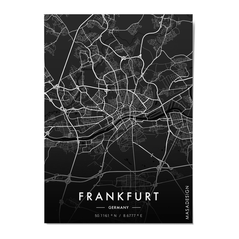 کارت پستال ماسا دیزاین مدل postv0041 FRANKFURT