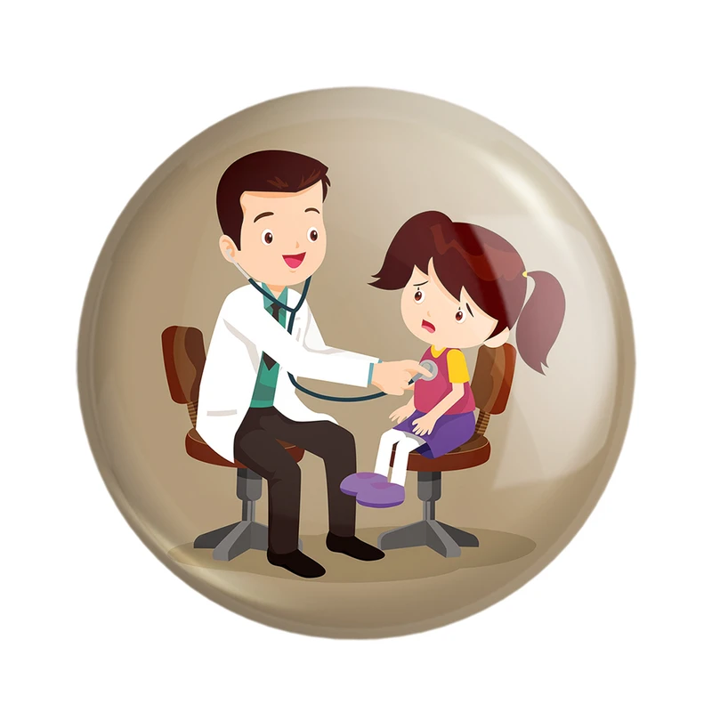 پیکسل خندالو مدل پزشک و پرستار کودکانه کد 36496