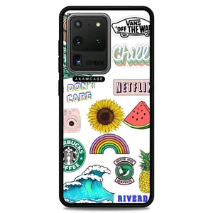 AKAM AMCWSGS20U-GOOD VIBES14 Cover For Samsung Galaxy S20 Ultra