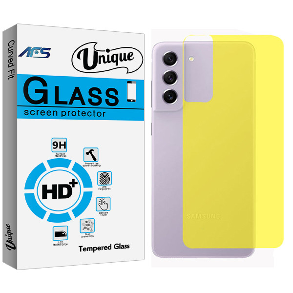 محافظ پشت گوشی ای اف اس مدل Unique Glass مناسب برای گوشی موبایل سامسونگ Galaxy S21 FE